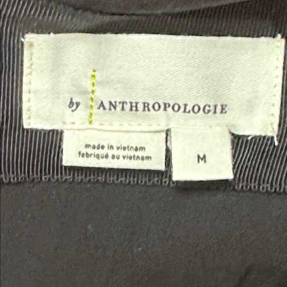 ANTHROPOLOGIE Women’s The Somerset Maxi Dress Faux Leather Embroidered Edition M - Picture 11 of 15